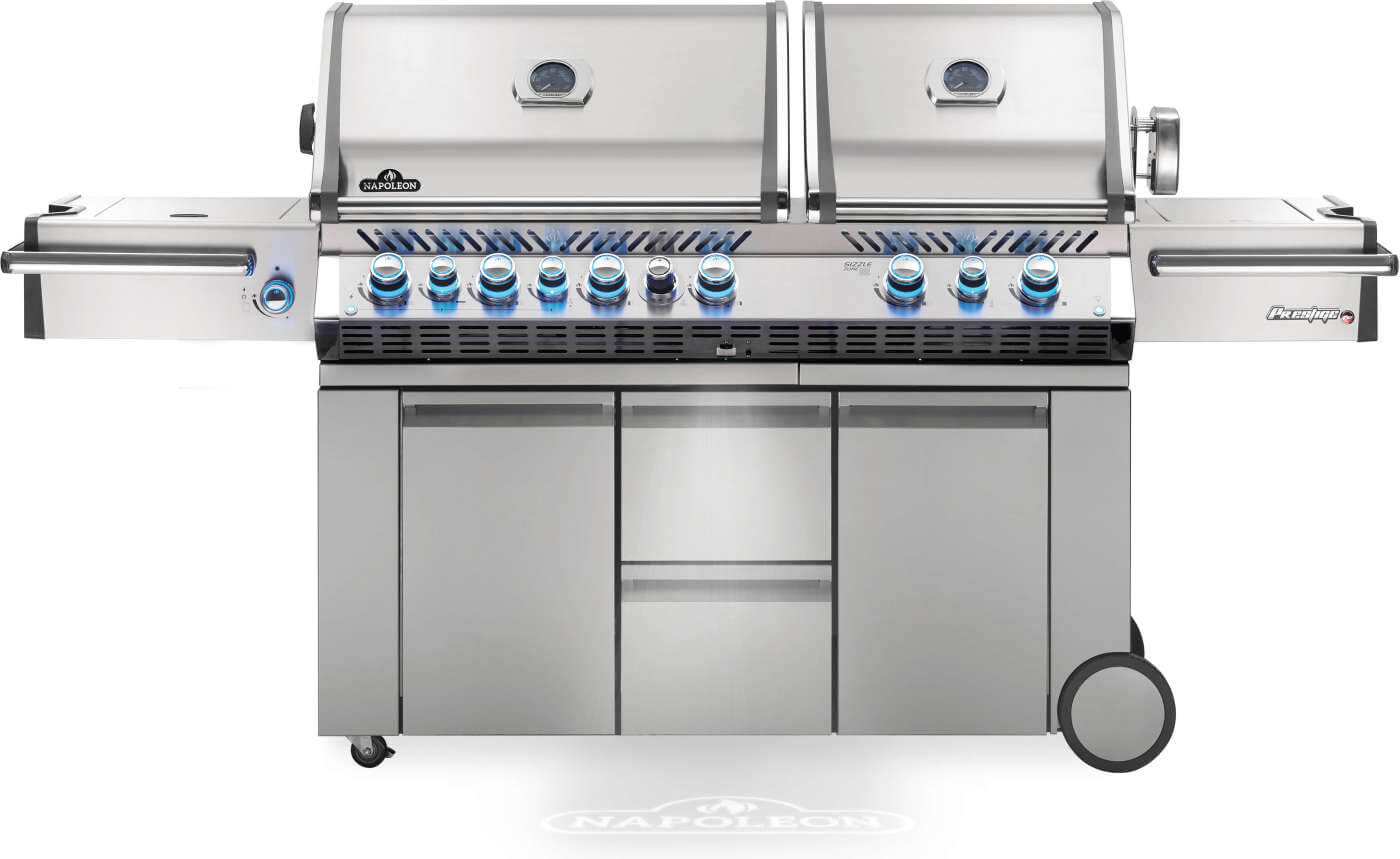 Prestige PRO™ 825 RSBI with Power Side Burner, Infrared Rear & Bottom Burners